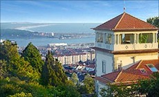 Portugal Minho Viana Castelo Quinta Valverde Santa Luzia self catering cottages